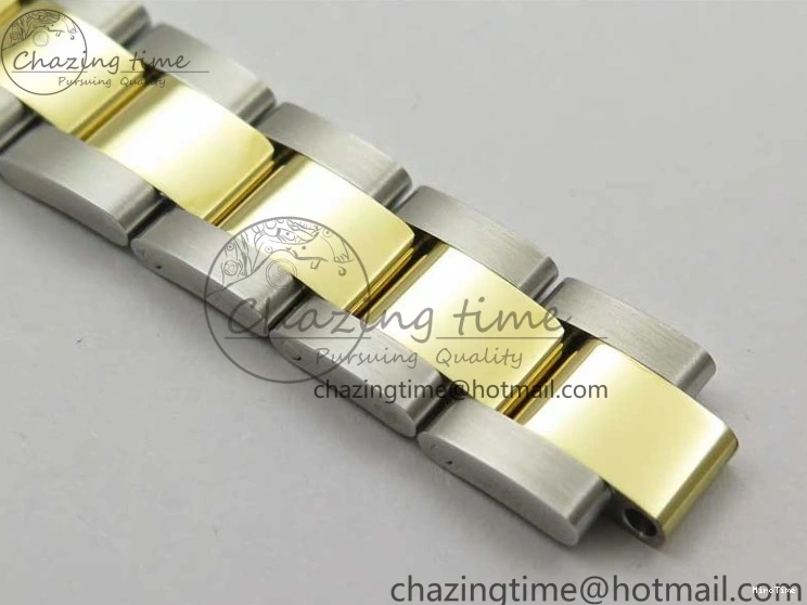 MiroTime 0203 WaterResistant Datejust 31mm 278273 SS YG BP Maker Best Edition Black Sticks Markers Dial on SS YG Oyster Bracelet 2718